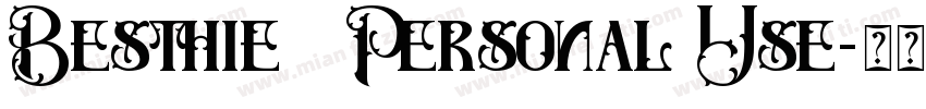 Besthie   Personal Use字体转换